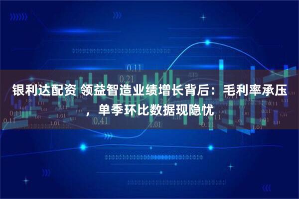 银利达配资 领益智造业绩增长背后：毛利率承压，单季环比数据现隐忧